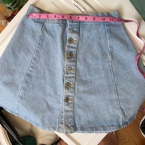 Brandy Melville jean skirt